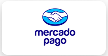Logo de mercado pago con fondo blanco