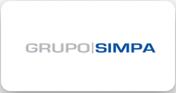 Logo de GRUPO SIMPA con fondo blanco