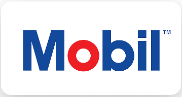 Logo de Mobil con fondo blanco